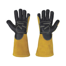 Klutch Cut Resist Cowhide Mig Weld Glove XL Pair Gold/Black