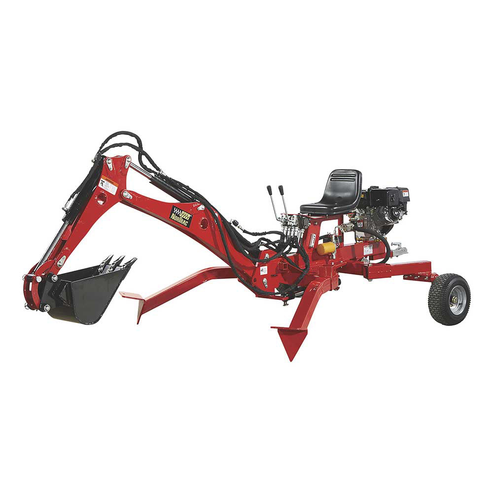 NorTrac Towable Trencher | 3-Tooth Digging Bucket | Ducar Engine