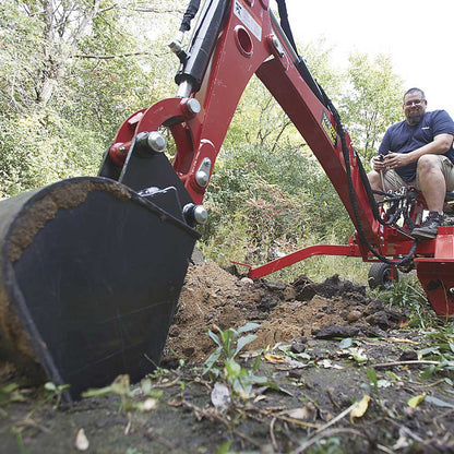 NorTrac Towable Trencher | 3-Tooth Digging Bucket | Ducar Engine