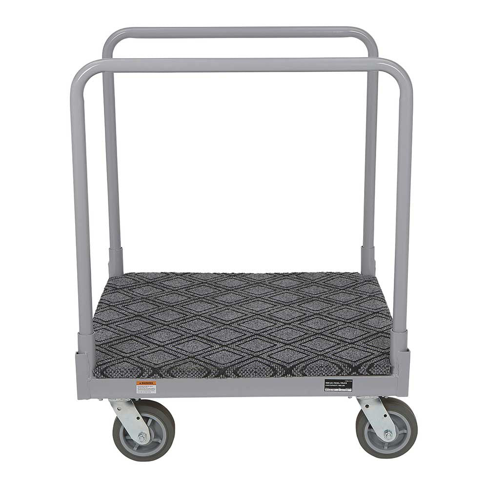 Strongway 4-Wheel Cart | Carpeted Deck | 1600-Lb. Capacity