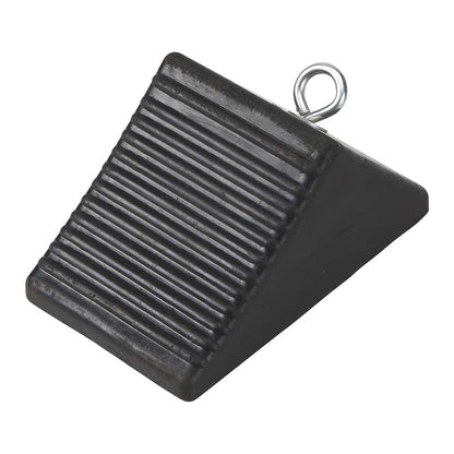 Ironton Nylon Reinforced Rubber Wheel Chock with Eyebolt