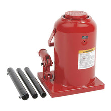 Strongway 50-Ton Hydraulic Bottle Jack | Welded Base