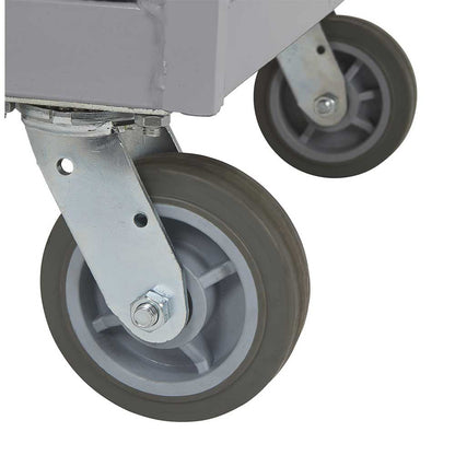 Strongway 4-Wheel Cart | Carpeted Deck | 1600-Lb. Capacity