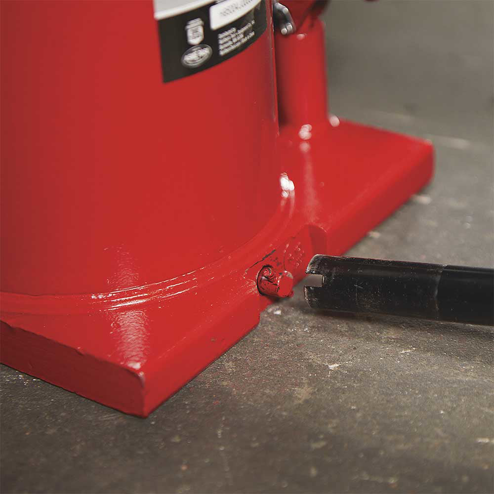 Strongway 50-Ton Hydraulic Bottle Jack | Welded Base