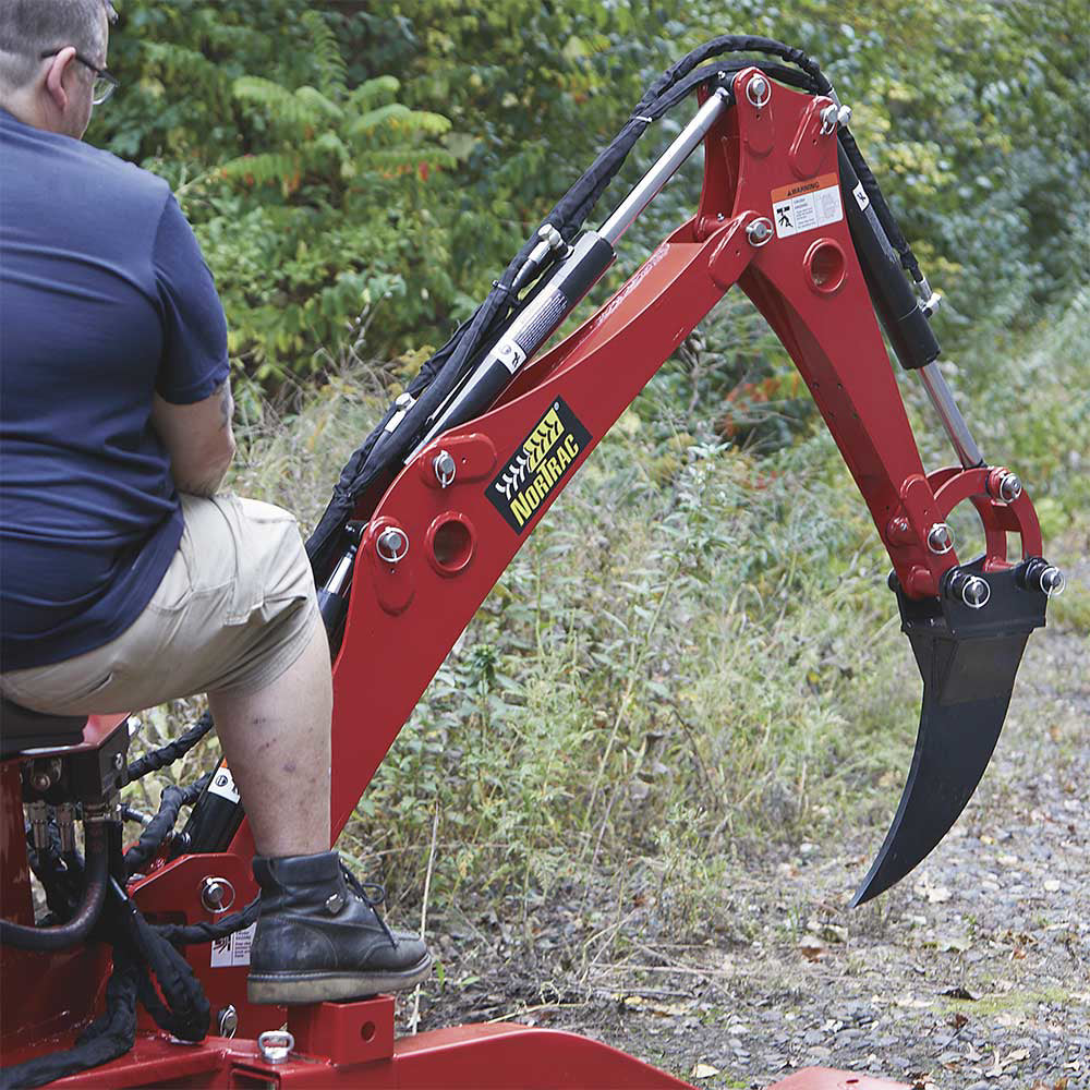 NorTrac Ripper Attachment | Fits NorTrac Towable Trencher | 7-11/16 In. L x 10-11/16 In. W