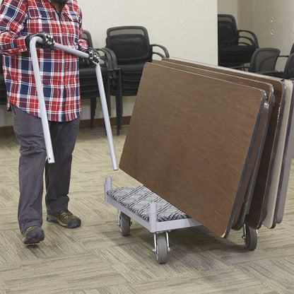 Strongway 4-Wheel Cart | Carpeted Deck | 1600-Lb. Capacity
