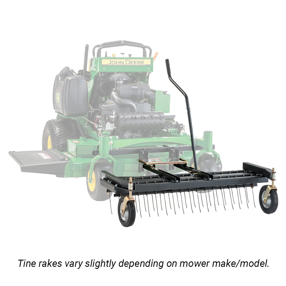 Jrco 46-In. Tine Rake Dethatcher | No Mount Bar | 2 Bend