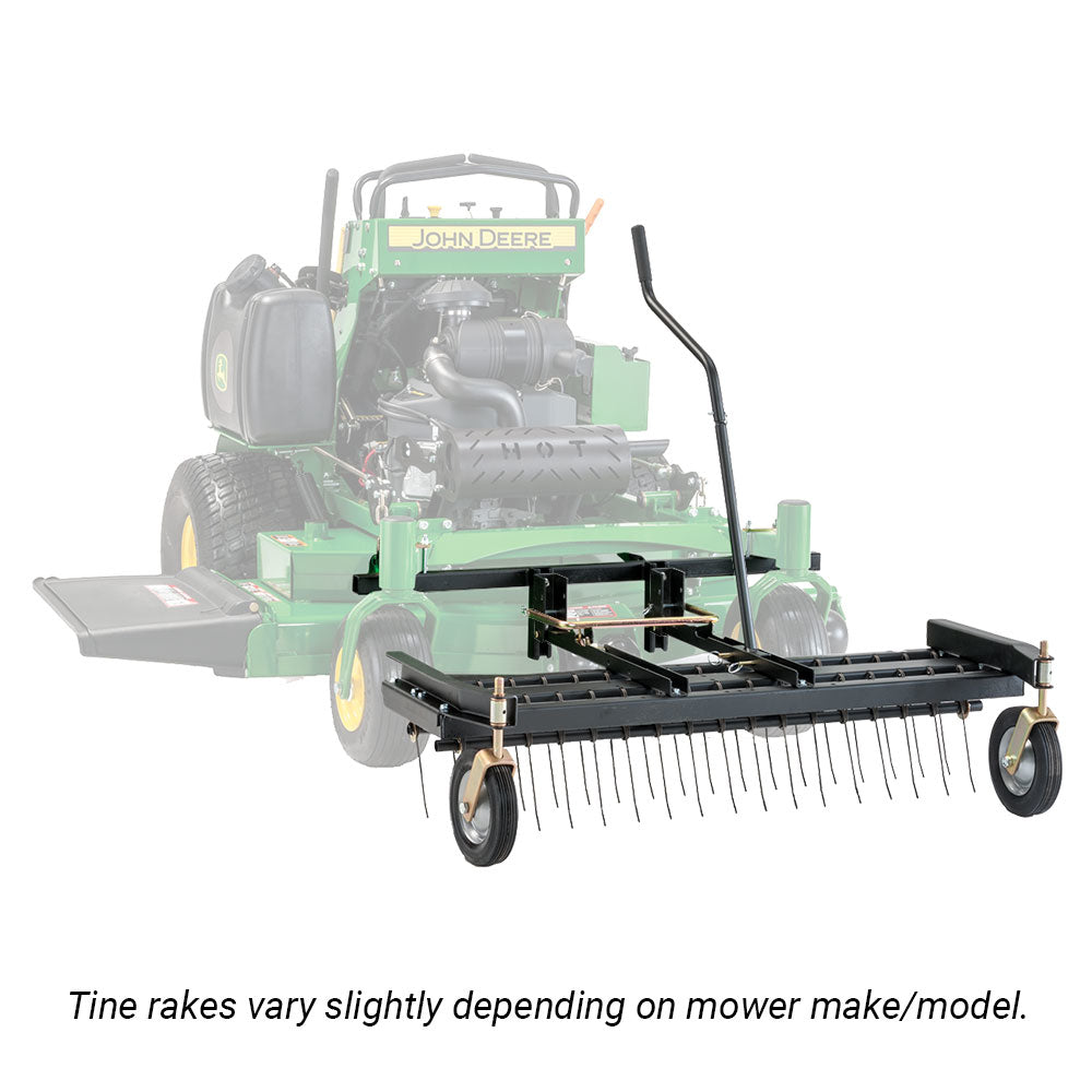 Jrco 60-In. Tine Rake Dethatcher | Mount Bar | Radius/Titan Hd