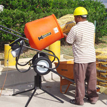 Kushlan Electric Direct Drive Cement Mixer | 3.5-Cubic Ft. Drum | 3/4 HP