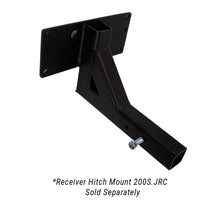 Jrco Broadcaster Spreader | Hitch Mount Attachment | Cable Control | For Side-by-Side Utility Vehicles, Stand-On Aerators, and Other Mowers or Blowers Equipped with Square Hitch Receiver Mount