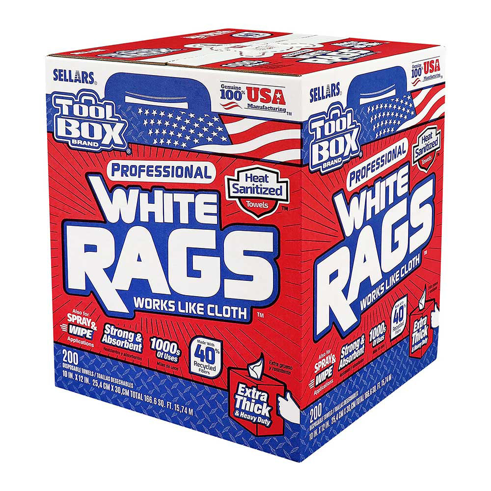 Sellars Disposable Shop Towels | Case of 6