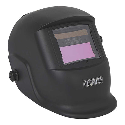Ironton Auto Darkening Welding Helmet With Grind Mode | LG Blk
