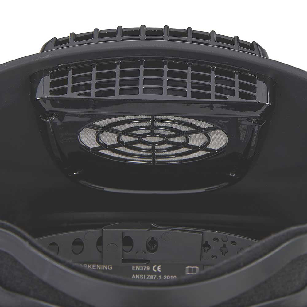 Klutch MonsterView 1400 Auto-Darkening Welding Helmet With Light and Fan