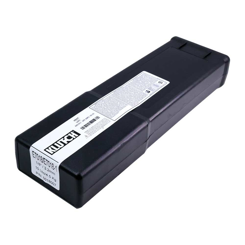 Klutch E7018 Stick Welding Electrodes 10-Lb. Pack 1/8-In. Dia x 14-In. L