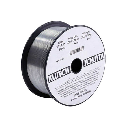 Klutch E71T-11 Carbon Steel Flux-Core Welding Wire 2-Lb. Spool, Size 0.035-In.
