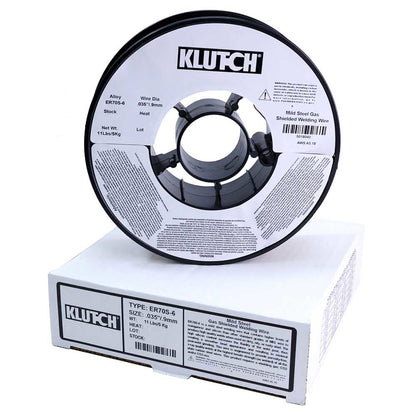 Klutch ER70S-6 Carbon MIG Welding Wire 11-Lb. Spool, Size 0.035-In.