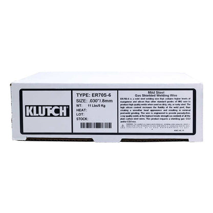 Klutch ER70S-6 Carbon MIG Welding Wire 11-Lb. Spool, Size 0.030-In.