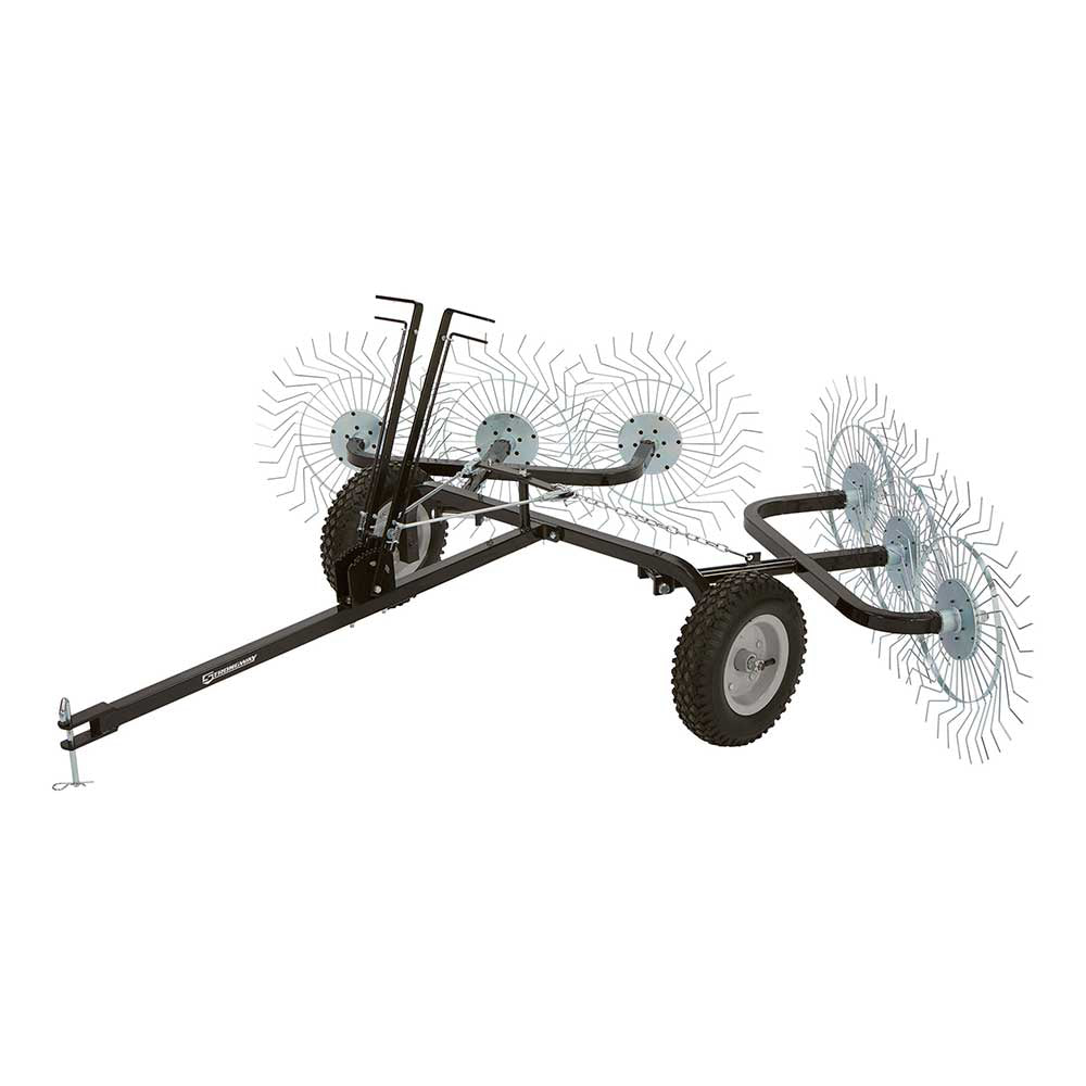 Strongway Acreage Rake | 60 In. | 6 Tine Reels