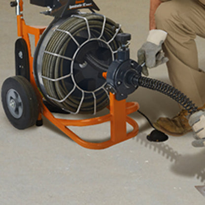 General Pipe Cleaners SpeedRooter 92R | 100-Ft. X 5/8-In. Cable | SRCS-R Cutter Set