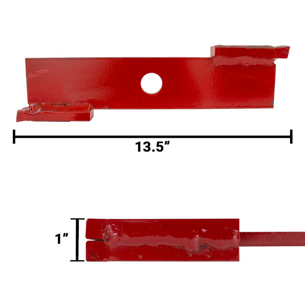 Brown | Clay Rotor | 3-In. X 1-In. | 2 Point