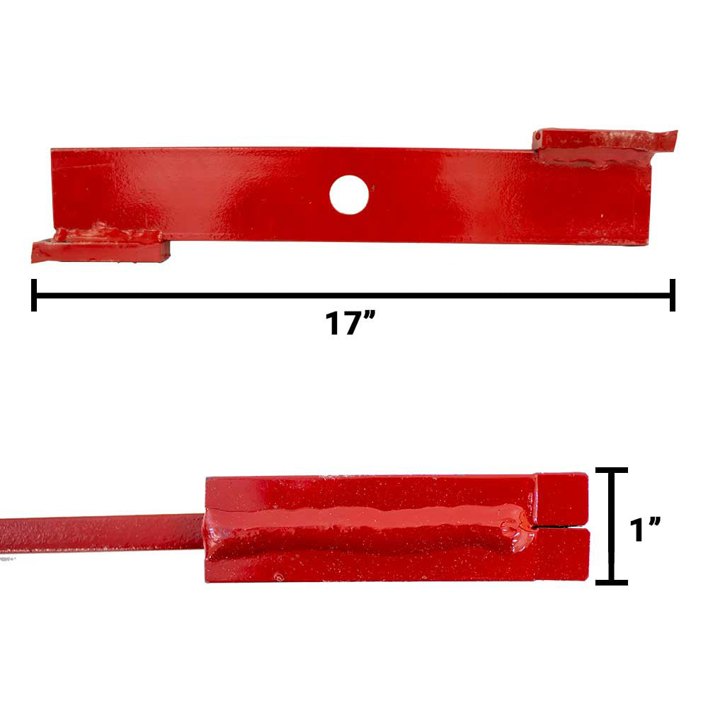 Brown | Clay Rotor | 5-In. X 1-In. | 2 Point