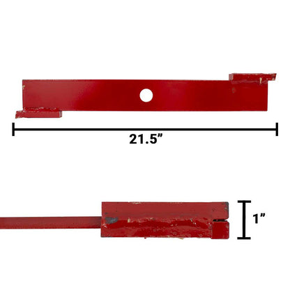 Brown | Clay Rotor | 7-In. X 1-In. | 2 Point