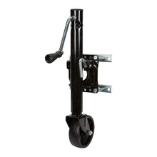 Ironton Bolt-On Sidewind Marine Swivel Jack | 1,000-Lb. Cap | Black