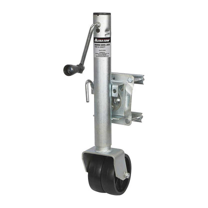 Ultra-Tow Bolt-On Dual Wheel Sidewind Marine Swivel Jack | 1,500-Lb. Capacity