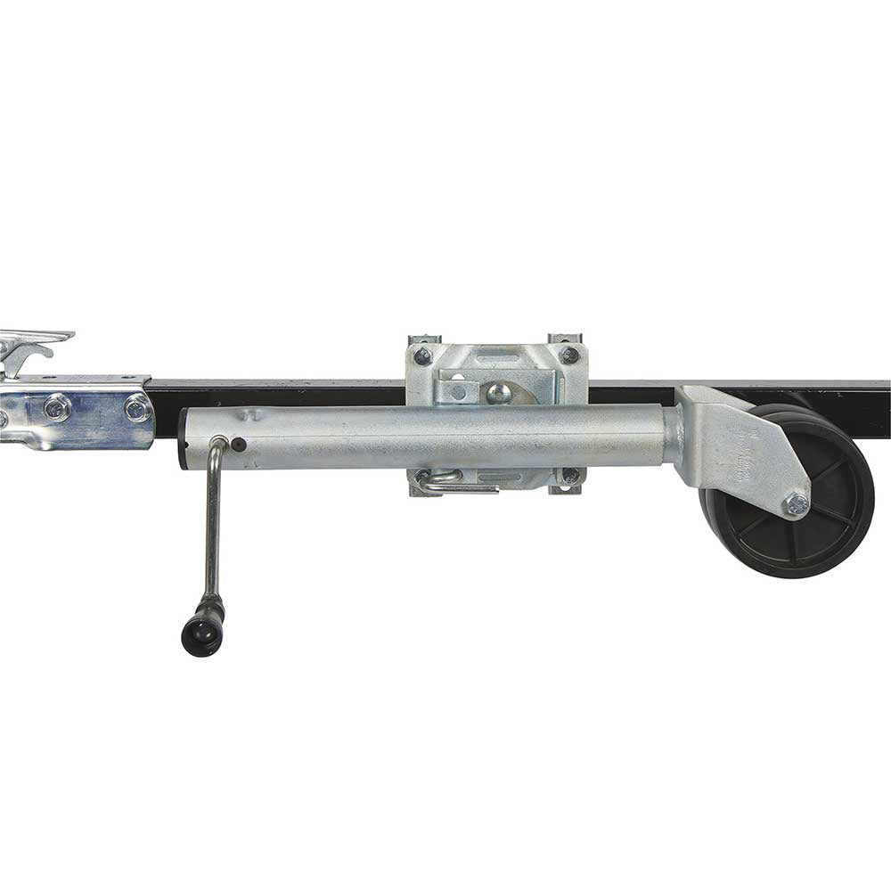 Ultra-Tow Bolt-On Dual Wheel Sidewind Marine Swivel Jack | 1,500-Lb. Capacity