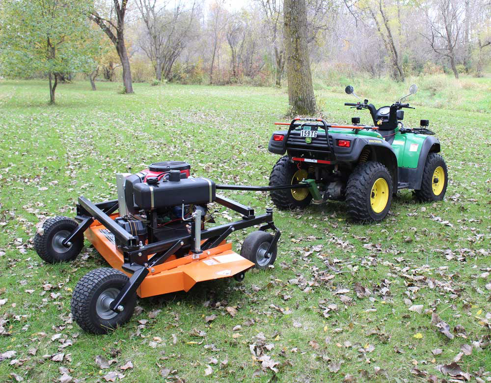 BravePro Finish Cut Pull-Behind Mower | 60 in. Deck | GXV630 Honda Engine
