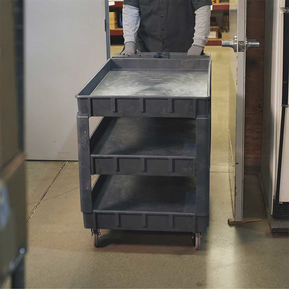 Ironton Utility Cart | 500-Lb. Capacity | 46-In. W x 25-In. D x 32-In. H