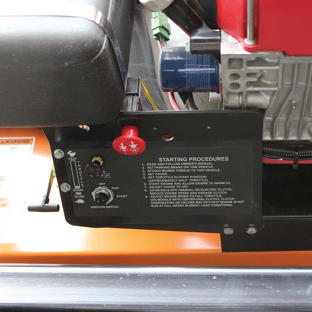 BravePro Finish Cut Pull-Behind Mower | 60 in. Deck | GXV630 Honda Engine