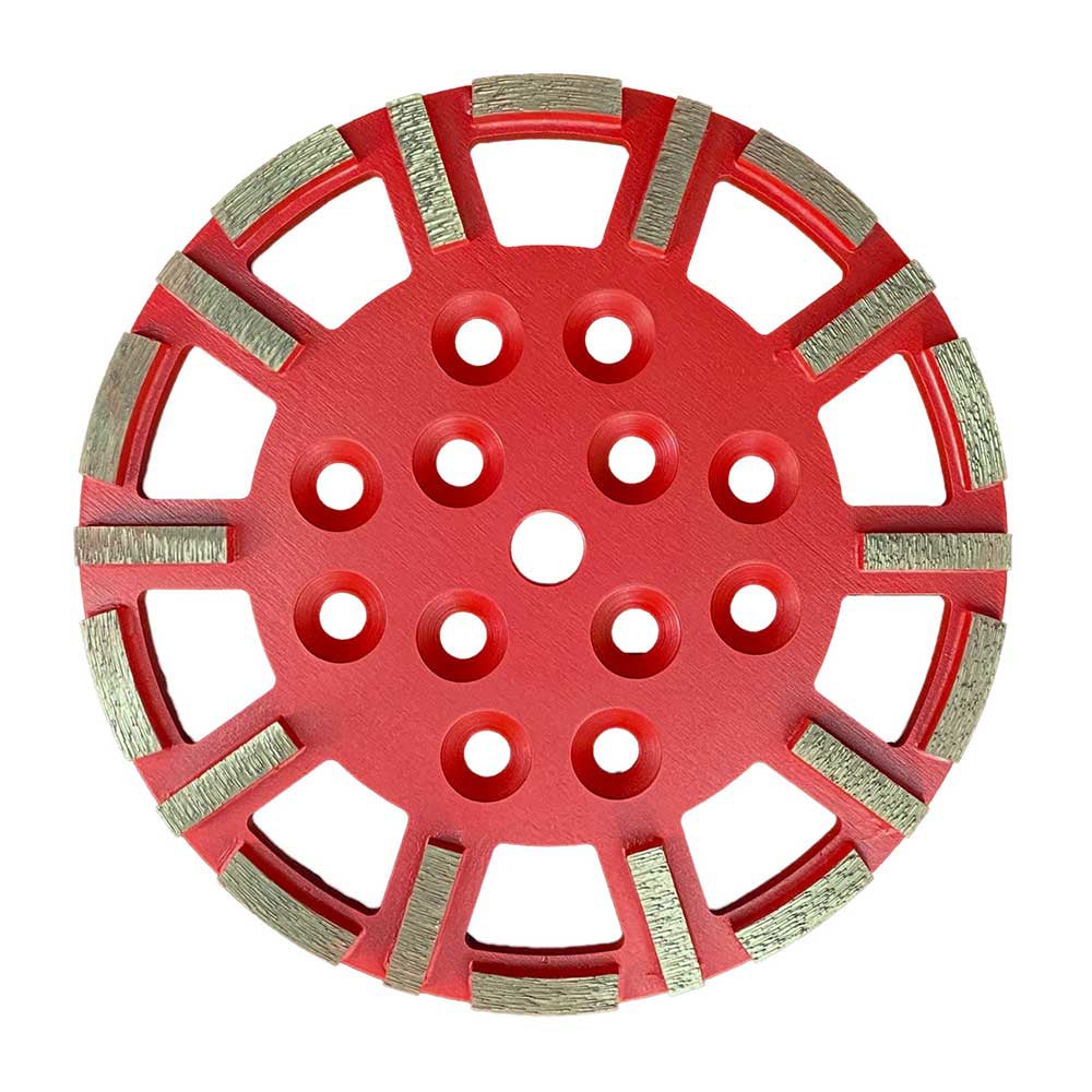 Virginia Abrasives 10-In. Grinding Head | 20 Segment | Hard Bond | Coarse/Medium