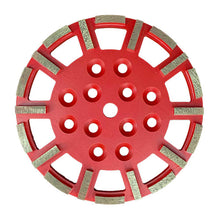 Virginia Abrasives 10-In. Grinding Head | 20 Segment | Hard Bond | Coarse/Medium