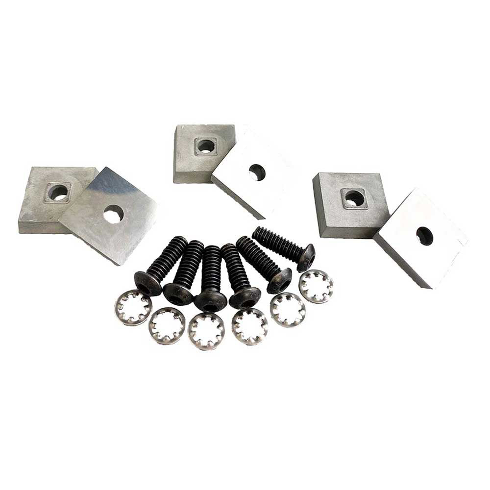 Virginia Abrasives Tapered Carbide Scraper Replacements | Box of 6