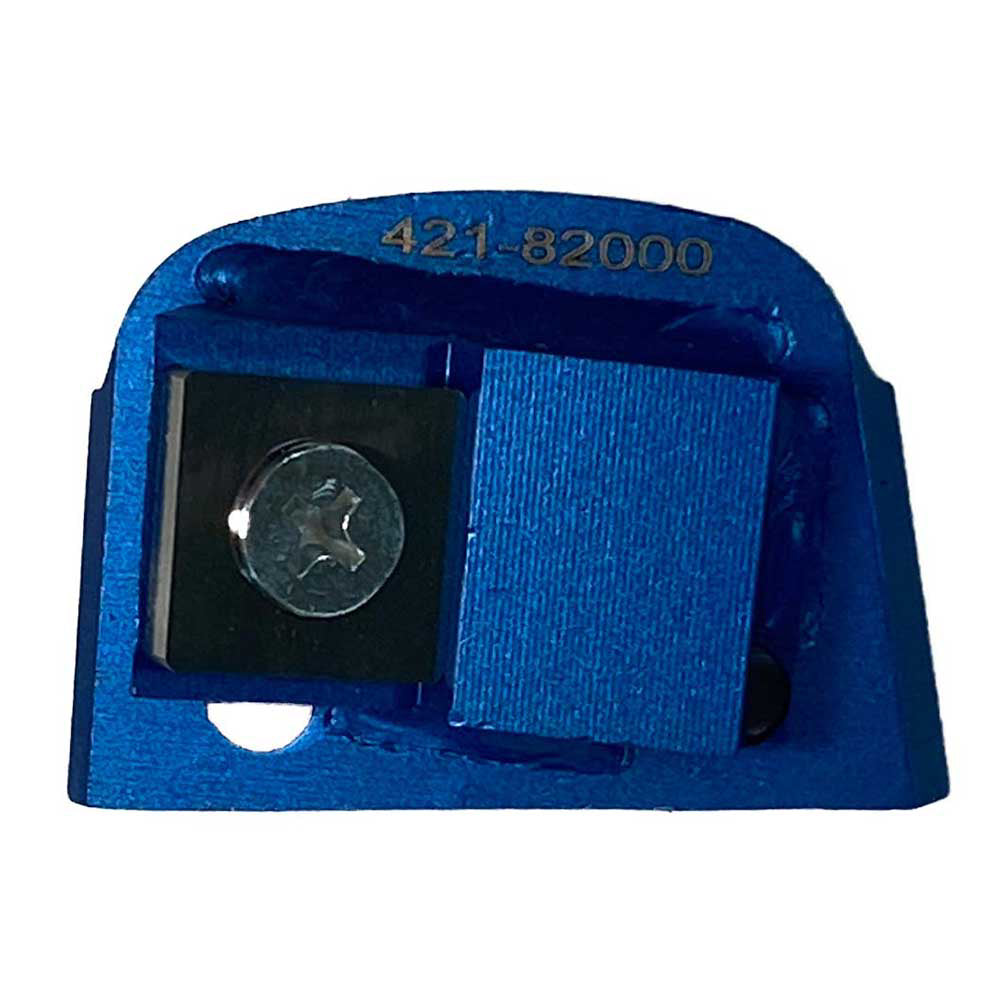 Virginia Abrasives Carbide Scraper - Clockwise | Blue | Box of 3