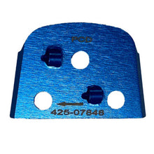 Virginia Abrasives PCD - Clockwise | Blue | Box of 3