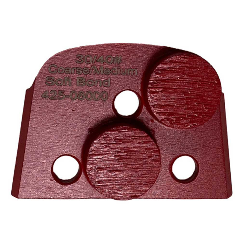 Virginia Abrasives Double Dot Soft Bond | Red | Box of 3