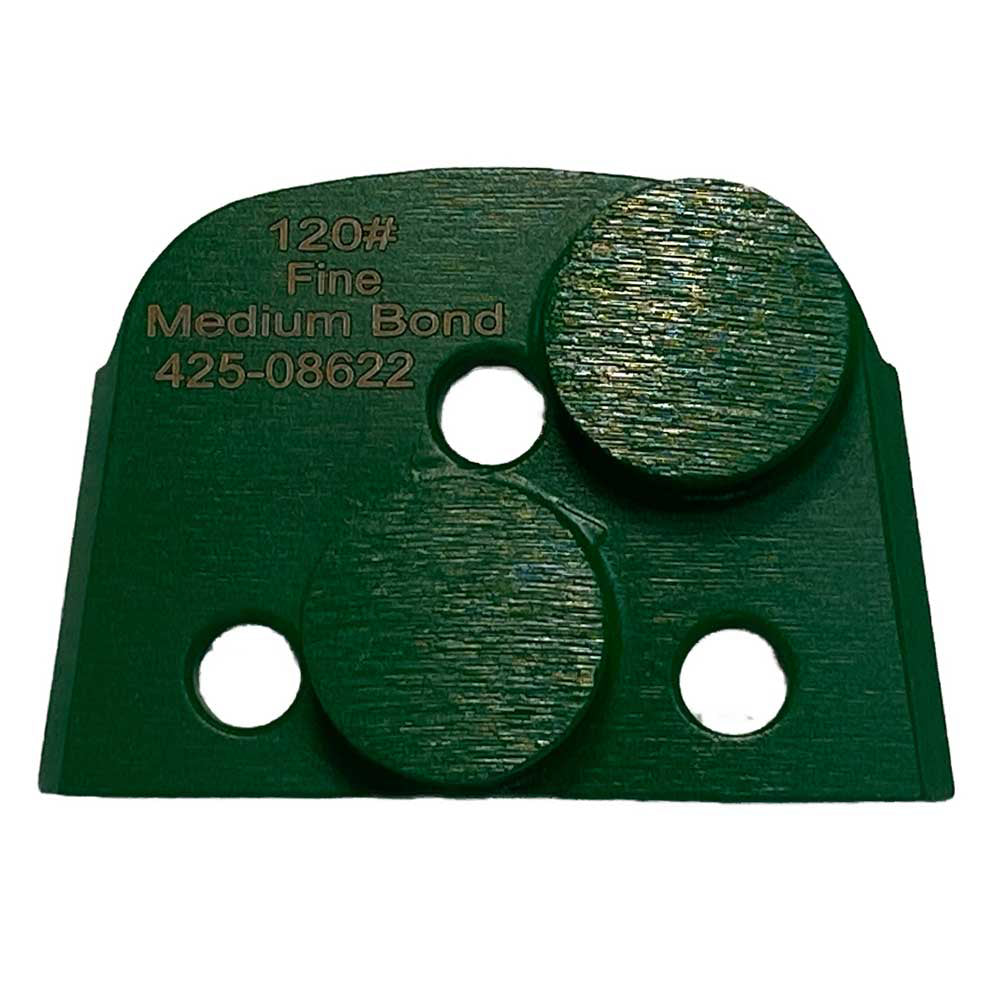 Virginia Abrasives Double Dot Medium Bond | Green | Box of 3