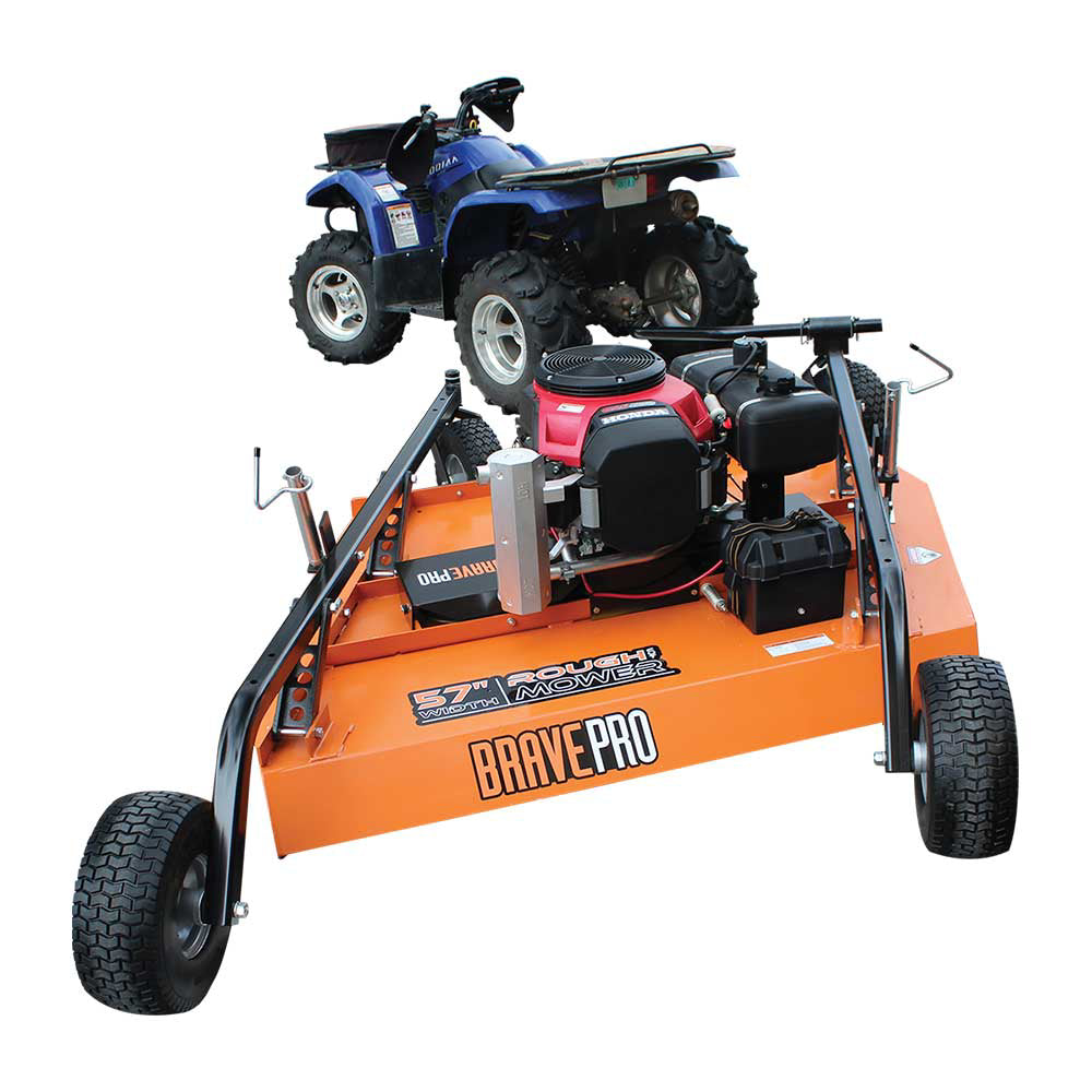BravePro Rough Cut Mower | 57 in. Towable | Honda GXV630