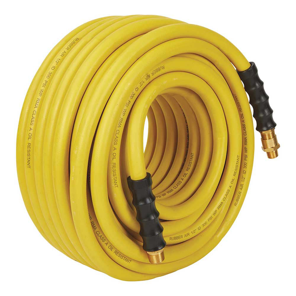 Klutch Rubber Air Hose | 1/2-In. X 50-Ft.