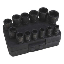 Klutch | SAE Drive Impact Socket Set | 1/2-In. | Chrome