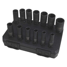 Klutch | Drive Deep Impact Socket Set | 1/2-In. | Chrome Moly