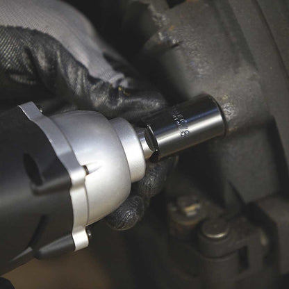 Klutch | Drive Impact Socket Set | 3/8-In. and 1/2-In. | SAE & Metric