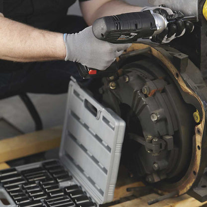 Klutch | Drive Impact Socket Set | 3/8-In. and 1/2-In. | SAE & Metric