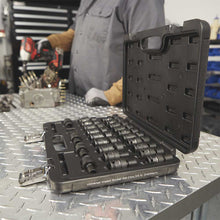 Klutch | Drive Impact Hex Socket Set | 1/2-In. | SAE and Metric
