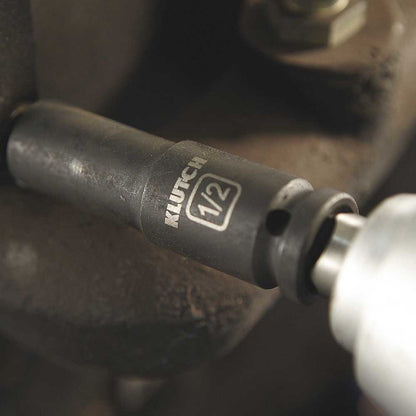Klutch | Deep Drive Impact Socket Set| 1/2-In. | SAE and Metric