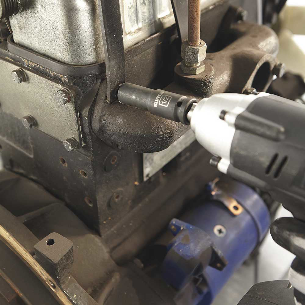 Klutch | Deep Drive Impact Socket Set| 1/2-In. | SAE and Metric