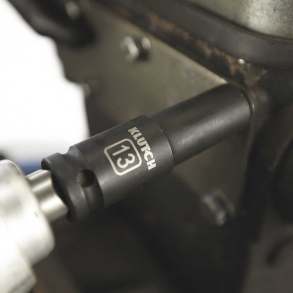 Klutch | 14Pc 1/2 Drive Impact Deep Socket MM