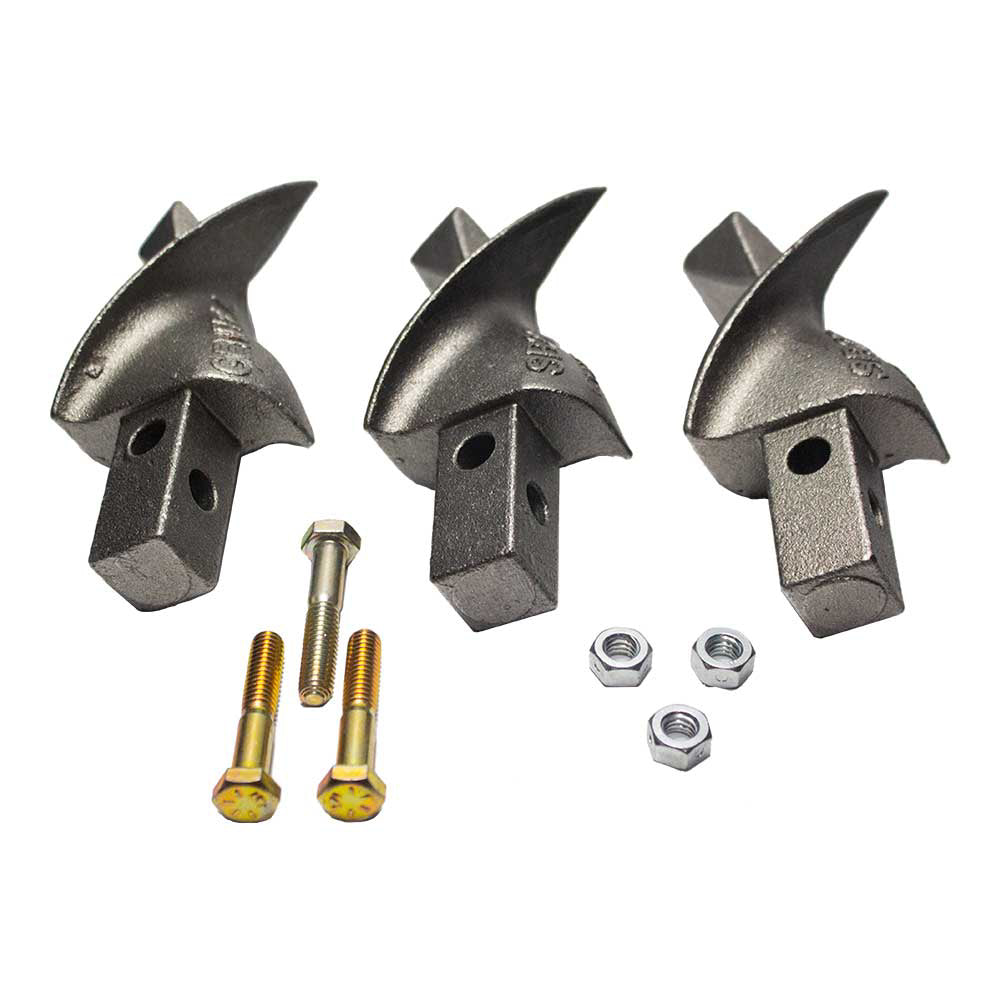 Brave | Screw, Auger, Shank, Square, 2.5D | SB26 | Pack of 3